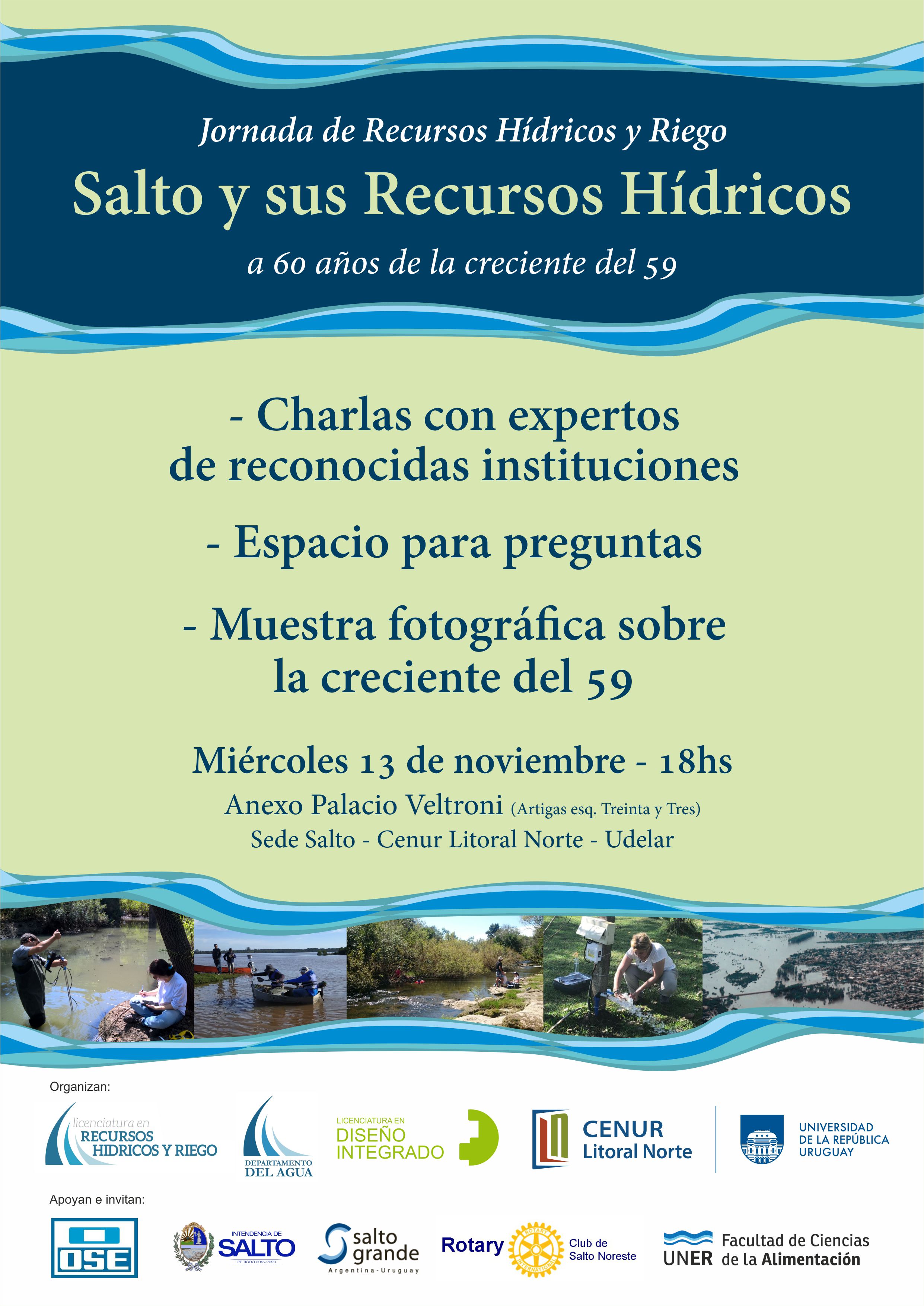 Primera Jornada sobre Recursos Hídricos en Salto